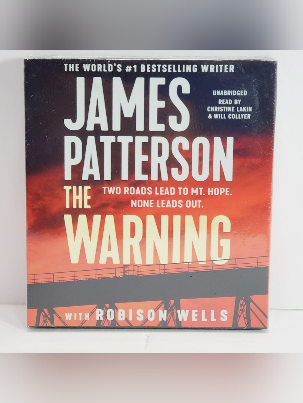 NEW The Warning CD Audio Book By James Patterson Unabridged